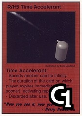 Time Accelerant (Now You See It)